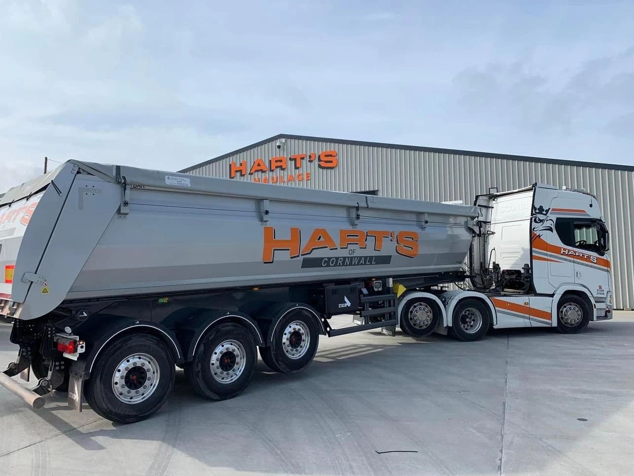 Hart's Haulage Ltd wprk — cover