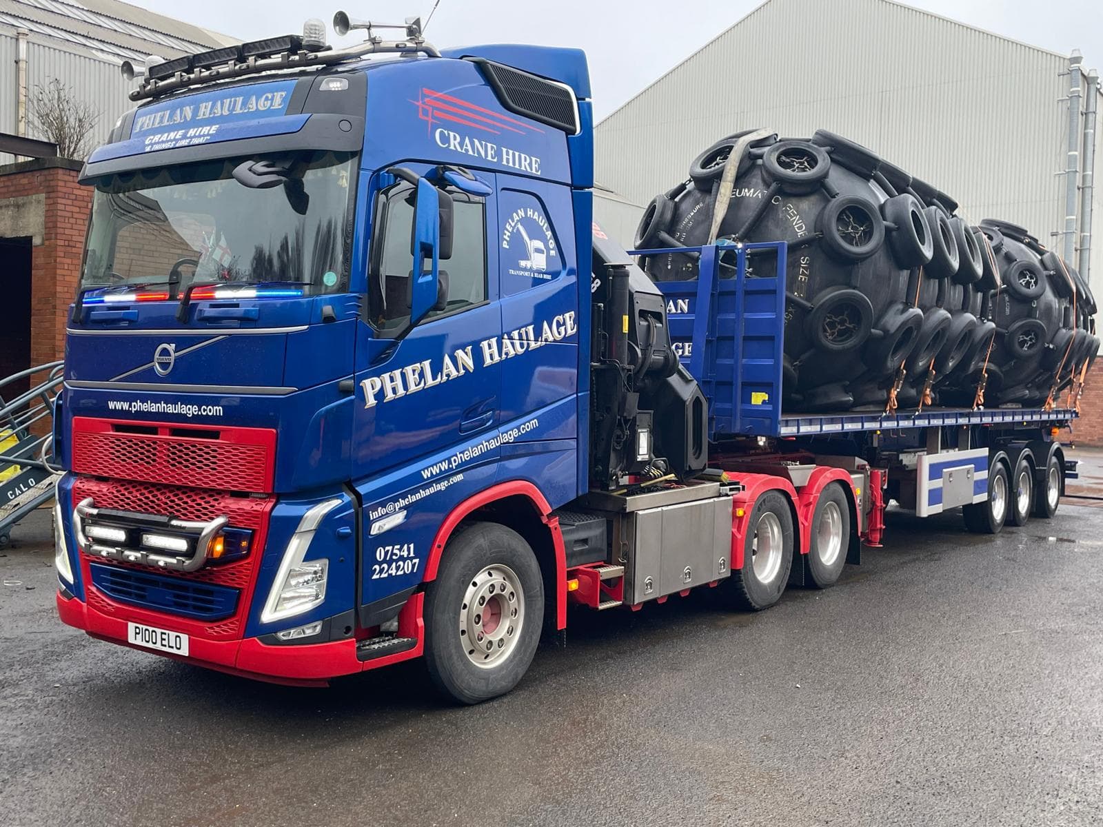 Phelan Haulage and Hiab Hire | North East — cover