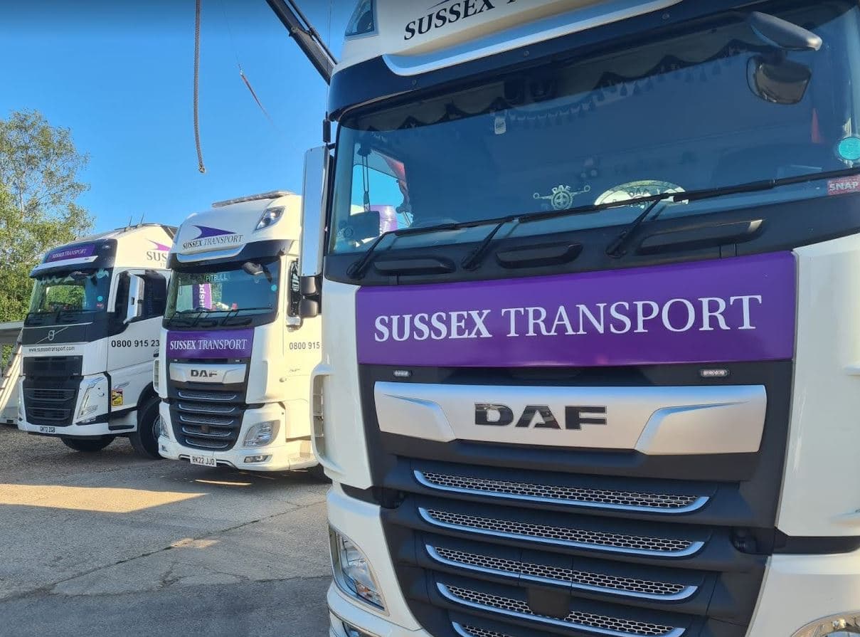 Sussex Transport - National Road Haulage & Hiab Crane Lifting Service — cover